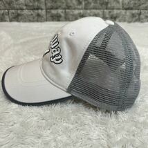 1円〜 キャロウェイ メッシュキャップ グレーxホワイト エアメッシュ FR ゴルフウェア Callaway_画像4