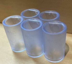 [ new goods ]VISE P/S lady's grip 37/64(#0.5) clear 5 piece set [ another size . together transactions possible ]