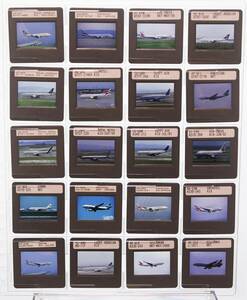 ■2000年前後 AIRLINE スライド インド・中東 20枚 35mm リバーサルフィルム HCLマウント ボジ 飛行機 民間機 Velvia/Provia/Kodachrome