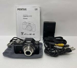 【ST17793MG】PENTAX ペンタックス Optio I-10 SR コンパクトデジタルカメラ 充電器・説明書・専用カバー有 ※シャッターOK