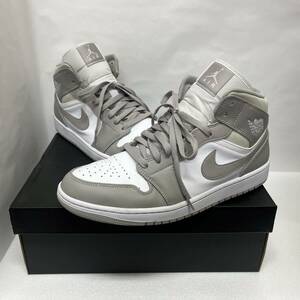 【ST18059ST】NIKE/ナイキ AIR JORDAN 1 Mid エア ジョーダン 1 ミッド リネン 554724-082 【US11/JP29】29cm スニーカー 靴 