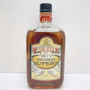 【DHS2800AT】FINDLATER’S 1823 SUPERB フィンドレイター 750ml/43％ スコッチウイスキー 古酒 洋酒 お酒 