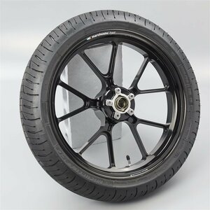 ♪ZRX1200R/ZRX1100/ZZR1100D/ZZR1200 マルケジーニ M10S アルミ鍛造 フロントホイール 17×3.50 φ25mm (K0319A14)