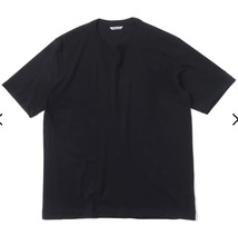 2023SS AURALEE SUPER SOFT WOOL JERSEY TEE　DARK NAVY_画像1