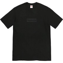 正規品 新品 未開封 SS23 Supreme Tonal Box Logo Tee シュプリーム トーナル ボックス ロゴ ティー シャツ Black ブラック M ミディアム_画像7