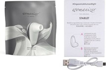 正規品 新品 未使用 未開封 ウーマナイザー Womanizer スターレット Starlet スノー Snow プレミアム Premium デュオ Duo エコ Eco _画像4