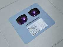 新品 偏光レンズ OAKLEY HOLBROOK オークリー ホルブルック Violet Polarized バイオレット ポラライズド ASIA FIT アジアフィット 交換用_画像3