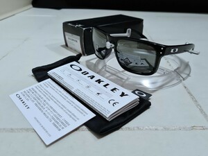 正規品 新品 偏光レンズ付き OAKLEY HOLBROOK オークリー ホルブルック PRIZM BLACK POLARIZED プリズム ブラック ポラライズド サングラス