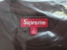 正規品 新品 未開封 FW23 Supreme S/S Pocket Tee シュプリーム S/S ポケット ティー シャツ Brown ブラウン Small スモール_画像7