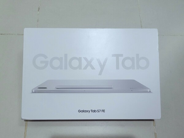 新品 未使用 未開封 Samsung Galaxy Tab S7 FE 64GB サムスン ギャラクシー タブ SM-T733NZSAXAR Tablet タブレット Wi-Fi 12.4 インチ