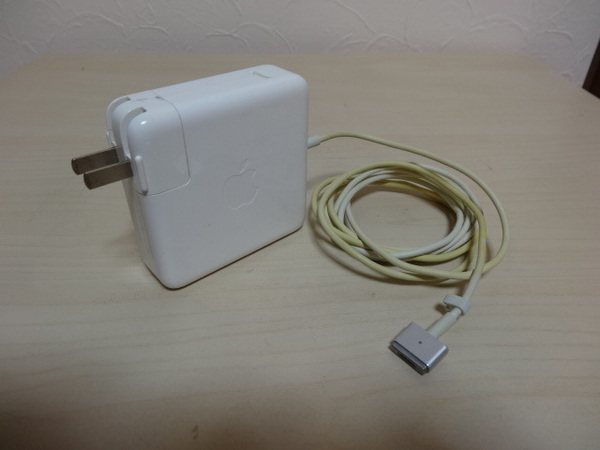 [送料無料 即決] Apple 純正ACアダプタ 85W MagSafe2 Power Adaptor A1424 USED