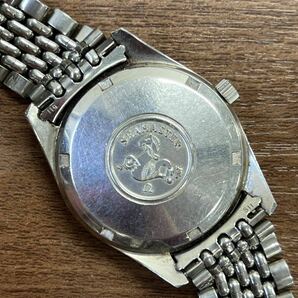 【稼動品】K3 OMEGA Seamaster AUTOMATIC CHRONOMETER OFFICIALLY CEFRIFIED 1971年 オメガ シーマスター シルバー文字盤の画像5