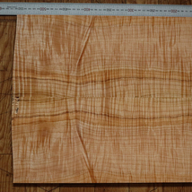カーリーメイプル ドロップトップ用材 MM1_画像3