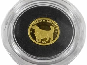  original gold golden retriever coin gold coin limitation DOG COIN 1/30oz $5 exclusive use box entering .. goods .