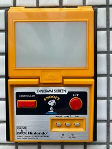 Nintendo GAME＆WATCH SNOOPY パノラマスクリーン