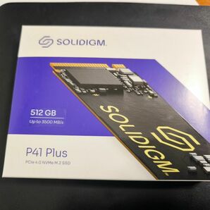 新品　 SSD　512G NVMe　M.2 SOLIDIGM P41 Plus 　パソコン工房購入品