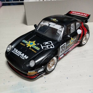 【完成品】タミヤ　1/24 タイサンスターカードポルシェ911gt2