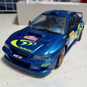 【完成品】タミヤ 1/24 スバルインプレッサWRC98 モンテカルロ