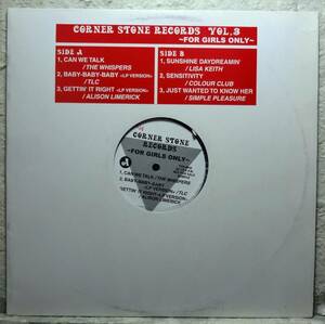 【Various Corner Stone Records Vol.3 ~For Girls Only~】 [♪RQ]　(R6/3)