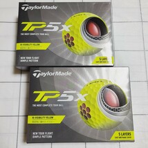 TaylorMade テーラーメイド TP5 x イエロー 2021年モデル 2ダース_画像1