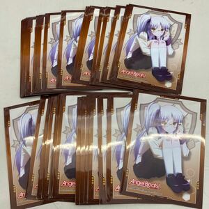 【中古スリーブ】angel beats! 天使　キャラクタースリーブ36枚、レギュラーサイズ、若干の使用感あり、管理No.3329