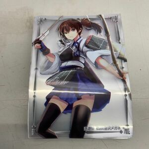 【中古スリーブ】艦これ　加賀　キャラクタースリーブ40枚、レギュラーサイズ、逸遊団、若干の使用感あり、管理No.3335 艦隊これくしょん