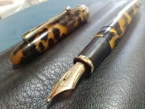 sailor 14K music べっこう柄軸