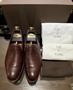 Lof&Tung ローファー　UK6.5 ユタカーフ　Tricker’s シューツリー 