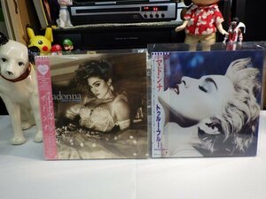 ☆3｜新品同様Like NEW!!★CD（2-SET）/ 紙ジャケット / w/OBI / 初回限定盤★MADONNA マドンナ　まとめてセット