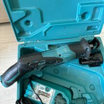 動作品 Makita マキタ JR101D レシプロソー 10.8V 1.3Ah BL1013 純正バッテリ1個 DC10WA 充電器付属 34552100s_画像6