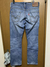 W32 Levi's 522｜リーバイス SLIM STRAIGHT タイトフィット_画像3