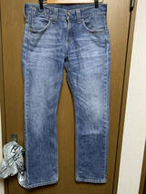 W32 Levi's 522｜リーバイス SLIM STRAIGHT タイトフィット_画像2