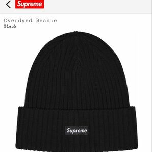 Supreme Overdyed small box logo beanie