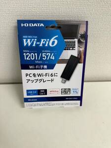 新品同様 アイ・オー・データ IODATA Wi-Fi6（IEEE802.11ax）対応 Wi-Fi子機 USB Aポート USB3.2(Gen1) WPA3対応 日本メーカー WN-DAX1200U