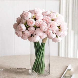 #1255#[2 set ] artificial flower rose house. equipment ornament for wedding bouquet for 38cm color /6 color /1 point 