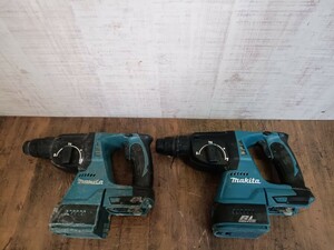 makita　マキタ　18V　充電式　ハンマドリル　2点　まとめ　HR244D HR242D 充電式ハンマドリル　ジャンク