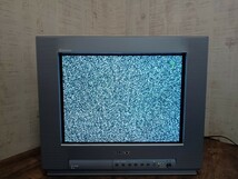 当時物　SONY　ソニー　KV-14DA1 ブラウン管テレビ　Trinitron　トリニトロン　ブラウン管　カラー　TV テレビ　レトロ　家電　ジャンク_画像1