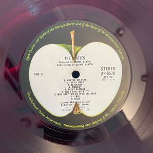 赤盤 ローナンバー / ビートルズ / BEATLES / 国内盤 AP-8570~71 / ホワイト・アルバム No.A004440 WHITE ALBUM の画像9