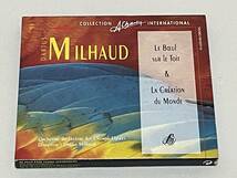 廃盤◇ダリウス・ミヨー：「屋根の上の牛」「世界の創造」　シャンゼリゼ劇場管弦楽団　◇S37_画像1
