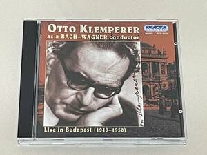 HUNGAROTON◇Klemperer クレンペラー Live in Budapest 1948-1950◇S33