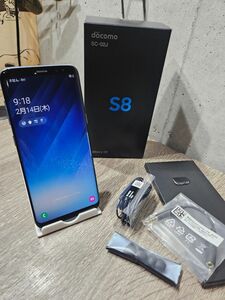 Galaxy S8 SC-02J SIMフリー　スマホ