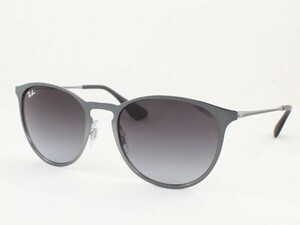 ケース黒 Ray-Ban レイバン RB3539-192/8G サングラス Erika metal エリカメタル グレー ダークグレーグラデーション 1928G エリカ メタル