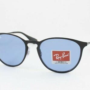 訳ありケースなし Ray-Ban レイバン RB3539-002/80 サングラス Erika metal エリカメタル ブラック ライトブルー 00280 エリカ ボストンの画像1