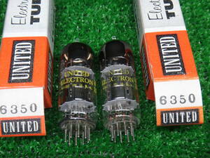 6350　　UNITED ELECTRO　　2本セット　　　W 2032(整理番号)