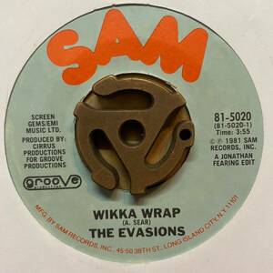 【試聴/即決】The Evasions/Wikka Wrap/All Wrapped Up/Sam Records 81-5020