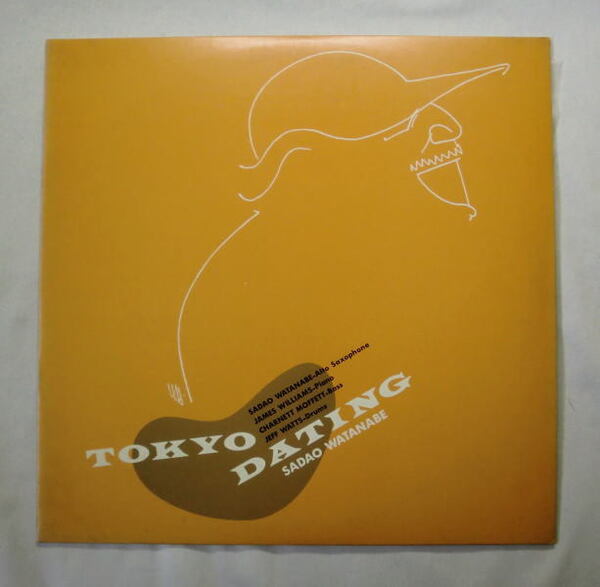 LP「渡辺貞夫／TOKYO DATING」1985年スタジオ録音 P-13219 見本盤 盤面良好 音飛びなし全曲再生確認済み