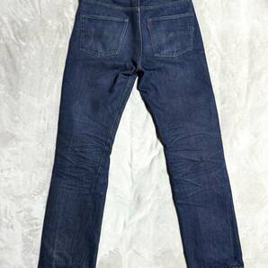 濃紺 70s Levis501 66前期 34×33 ノーリペア リーバイス オリジナル ビンテージ / BIGEビッグE 501XX 502 505 606の画像2