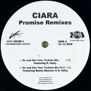 ■Ciara（シアラ）｜Promise Remixes ＜12' 2006年 Promo US盤＞feat. R. Kelly, Busta Rhymes