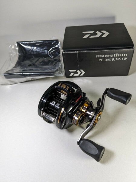 ダイワ DAIWA モアザン morethan PE SV 8.1R TW ベイトリール 右ハンドル