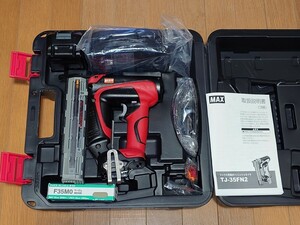 MAX】18V充電式フィニシュネイラ『TJ-35FN2-BC/1850A(セット品)』仮枠 型枠 面木用 部品付き